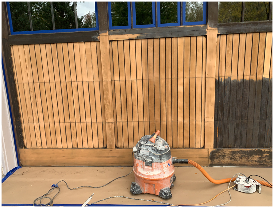 Wood refinishing